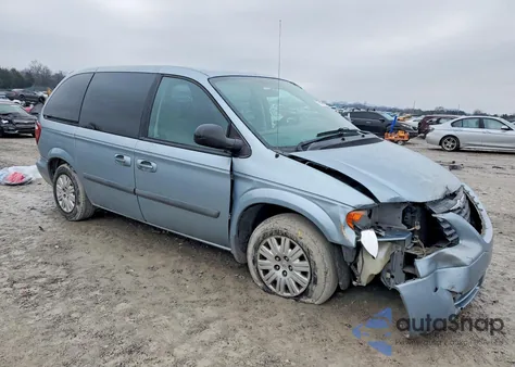 2006 Chrysler Town & Country из США, поврежденный, VIN 1A4GP45R76B660228